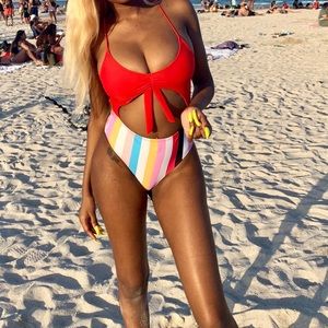 one piece bathing suit